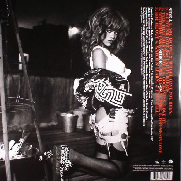 Back cover — RIHANNA — Talk That Talk (reissue)