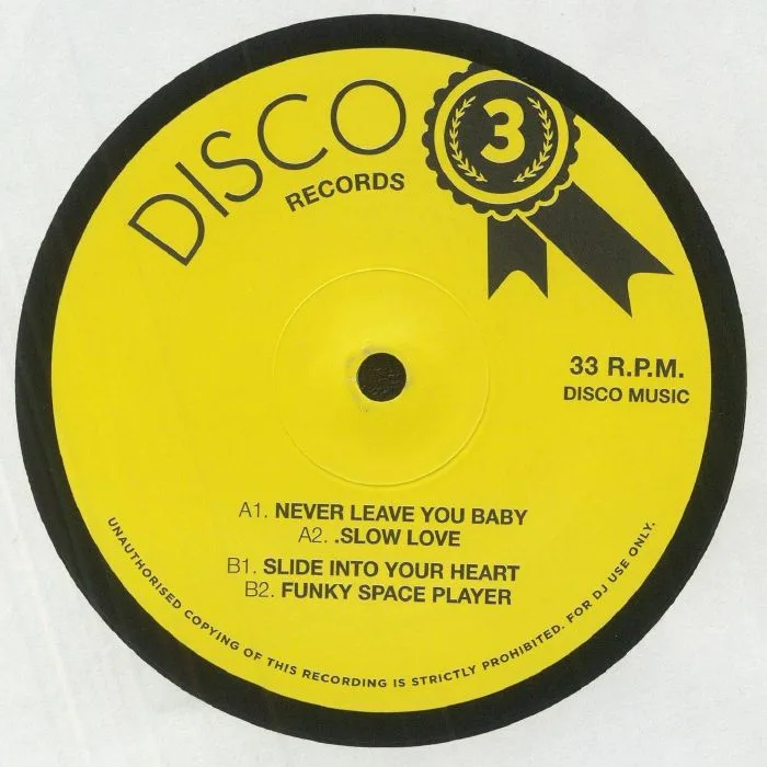 Лицевая сторона обложки — DISCO RECORDS — Disco Records 3
