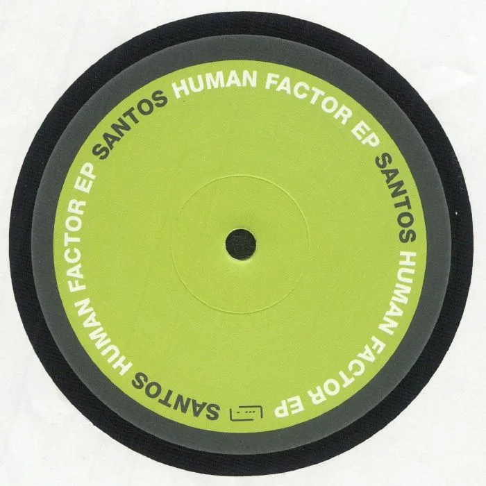 Лицевая сторона обложки — SANTOS — Human Factor EP