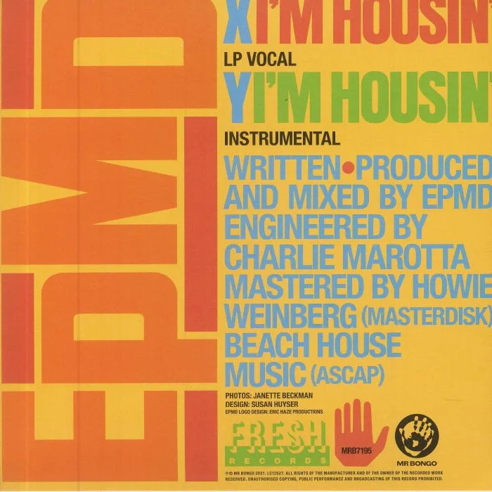 Back cover — EPMD — I'm Housin' (reissue)