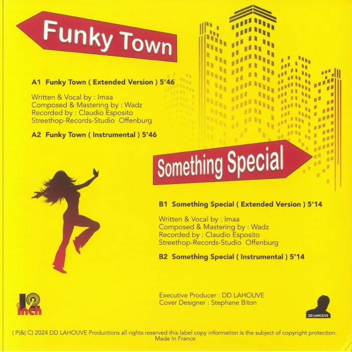 Обратная сторона обложки — IMAA — Funky Town