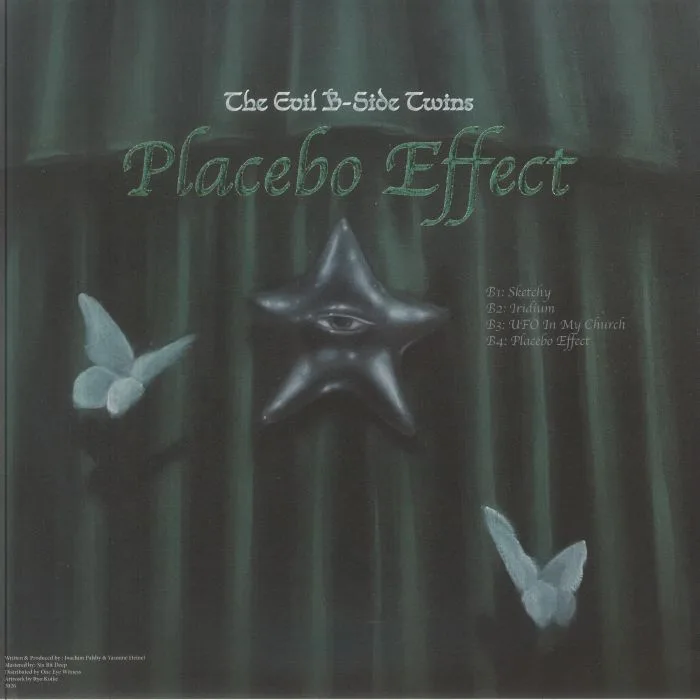 Back cover — The EVIL B SIDE TWINS — Placebo Effect