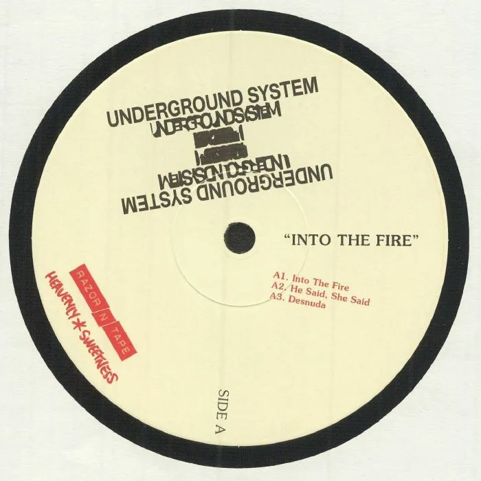 Front cover — UNDERGROUND SYSTEM — Into The Fire
