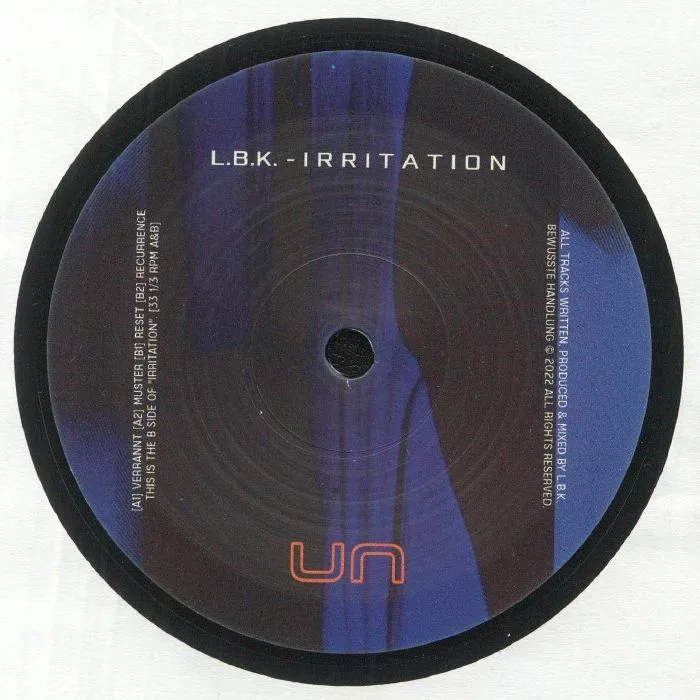 Back cover — LBK — Irritation