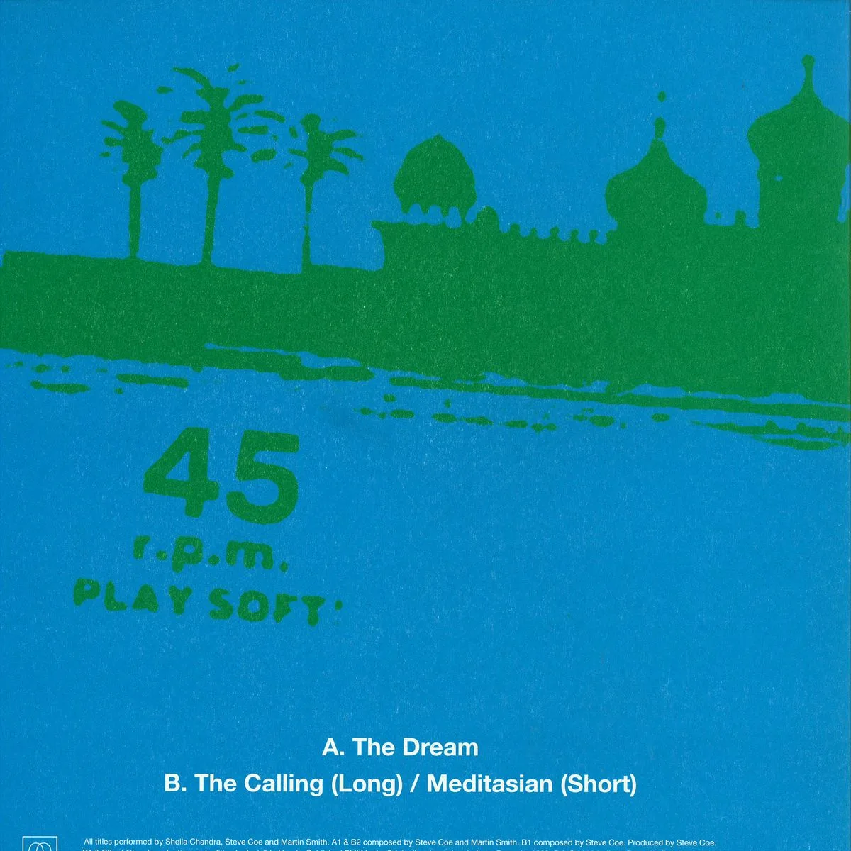 Back cover — The Ganges Orchestra — The Dream