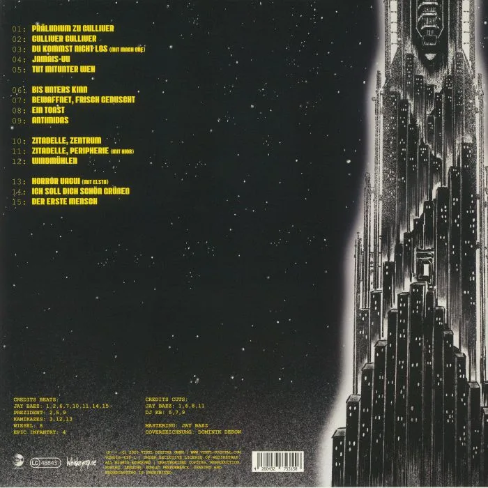 Back cover — PREZIDENT — Alles Ist Voll Von Gottern