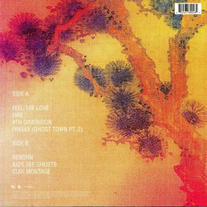 Back cover — KID CUDI / KANYE WEST — Kids See Ghosts
