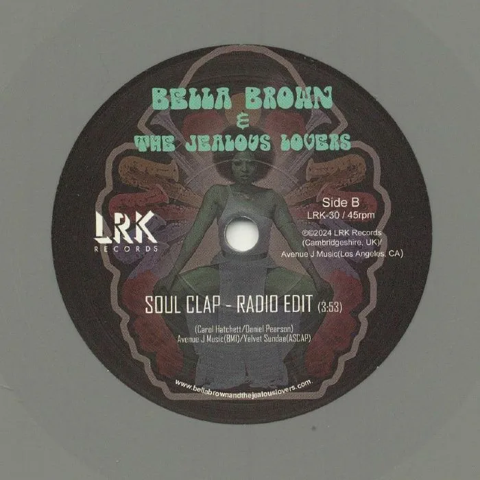 Back cover — Bella BROWN & THE JEALOUS LOVERS — Always Christmas Eve