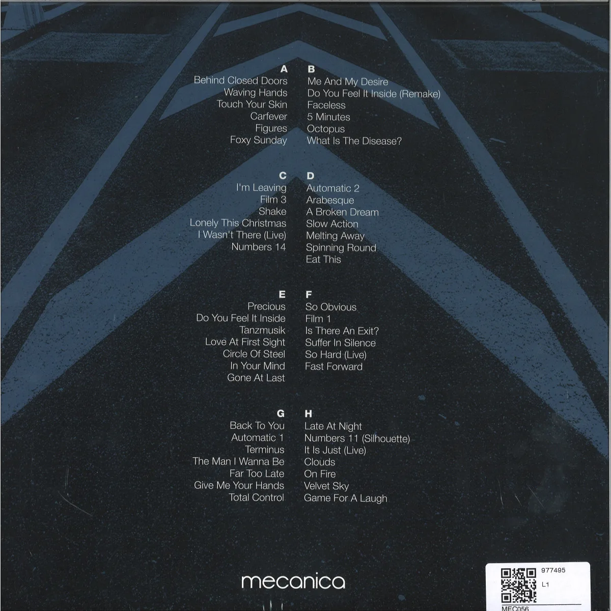 Back cover — Absolute Body Control — LOST / FOUND