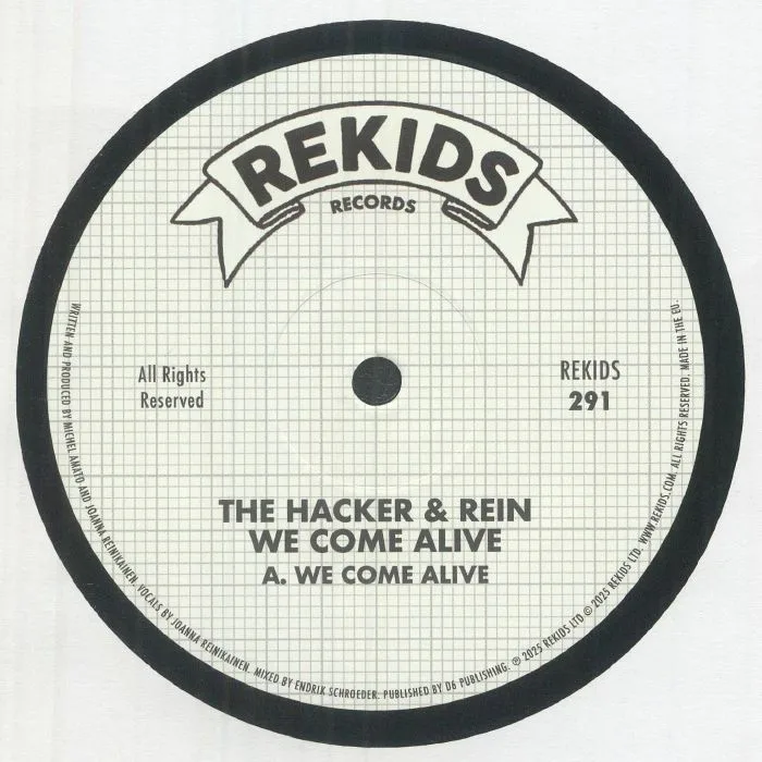 Front cover — The HACKER / REIN — We Come Alive