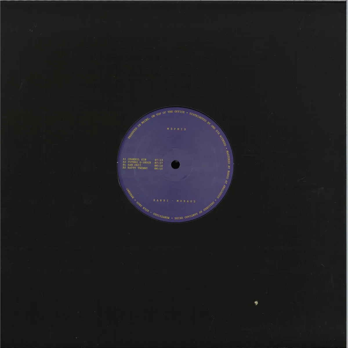 Back cover — Xarbi — Moragz EP