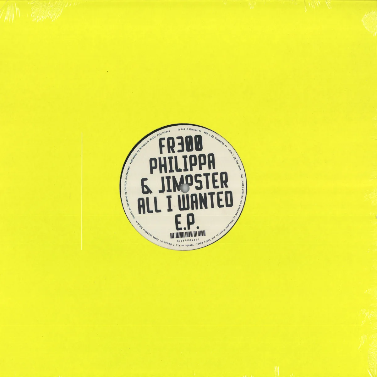 Philippa & Jimpster — All I Wanted EP