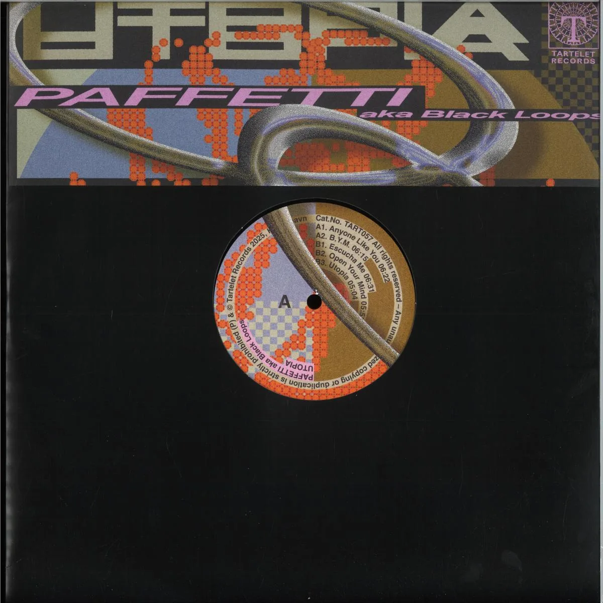 Front cover — Paffetti aka Black Loops — Utopia