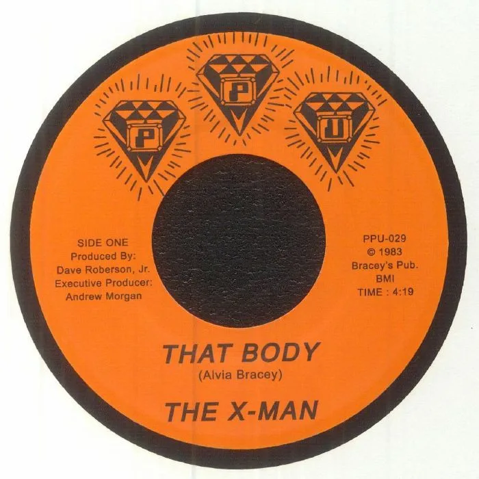 Лицевая сторона обложки — The X MAN — That Body