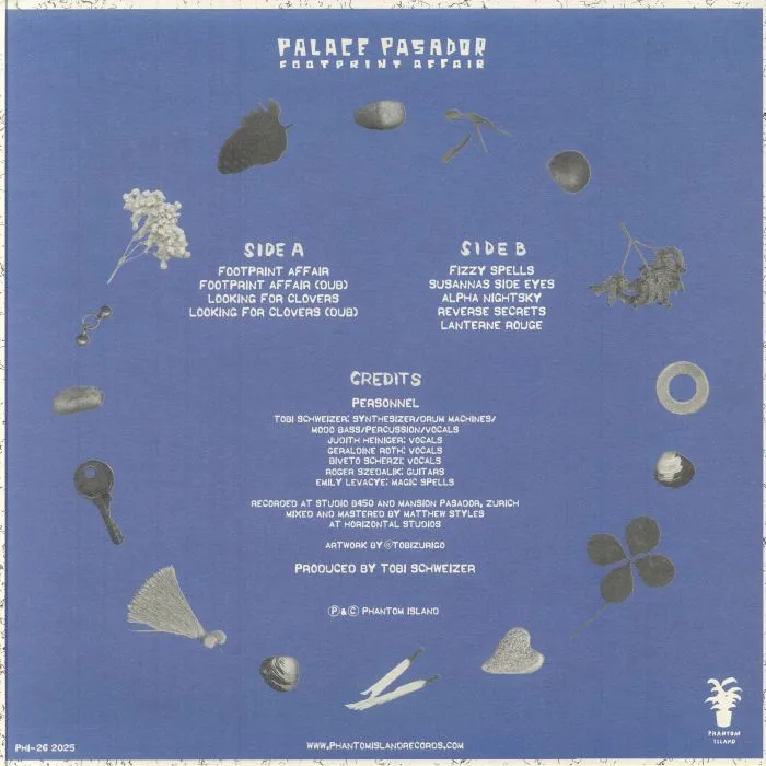 Обратная сторона обложки — PALACE PASADOR — Footprint Affair