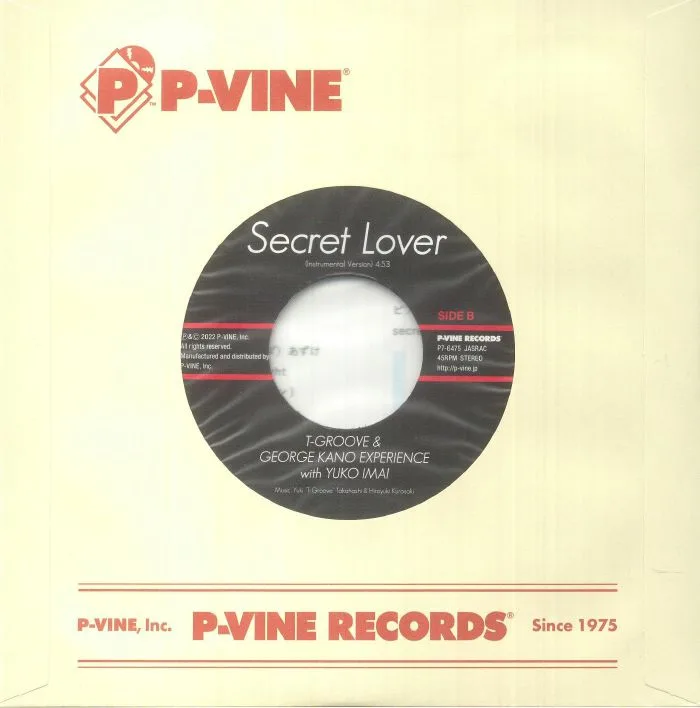 Обратная сторона обложки — T GROOVE / GEORGE KANO EXPERIENCE / YUKO IMAI — Secret Lover