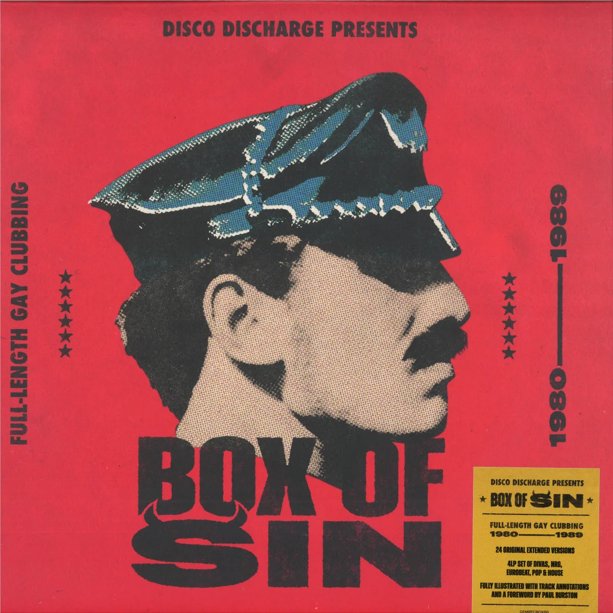 Various — Disco Discharge Presents Box Of Sin (4x12")