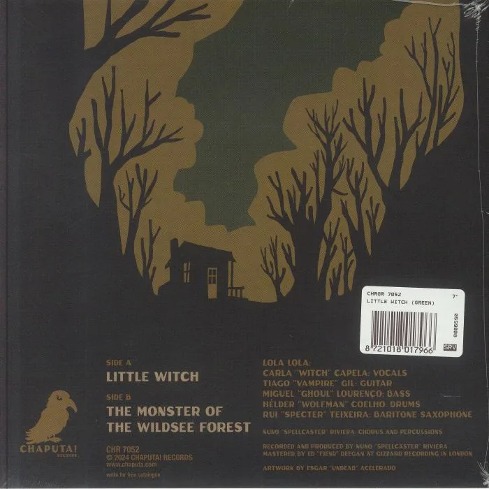 Обратная сторона обложки — LOLA LOLA — Little Witch