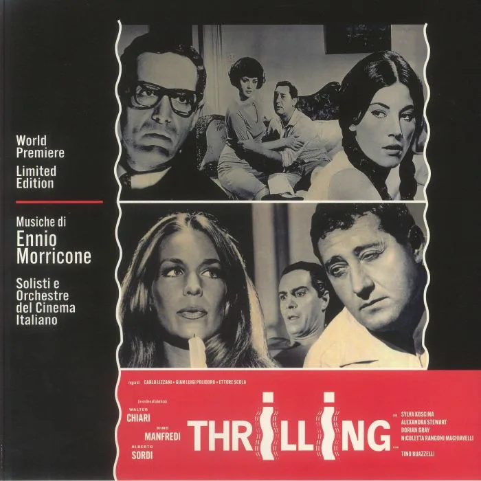 Ennio MORRICONE / SOLISTI E ORCHESTRE DEL CINEMA ITALIANO — Thrilling (Soundtrack)