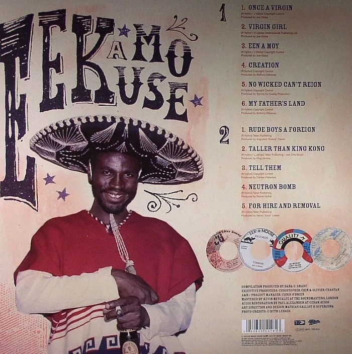 Обратная сторона обложки — EEK A MOUSE — Eek Ology: Reggae Anthology