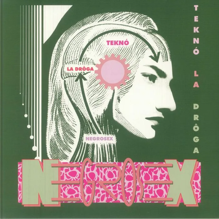Front cover — NEGROSEX — Tekno La Droga (reissue)