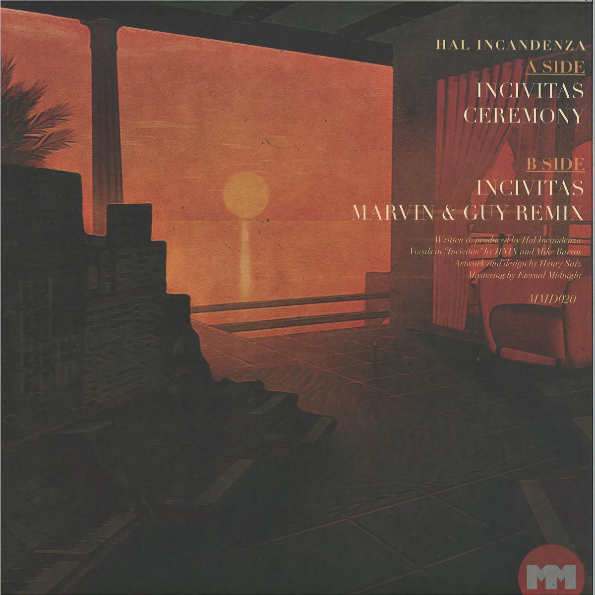 Back cover — Hal Incandenza — Incivitas EP