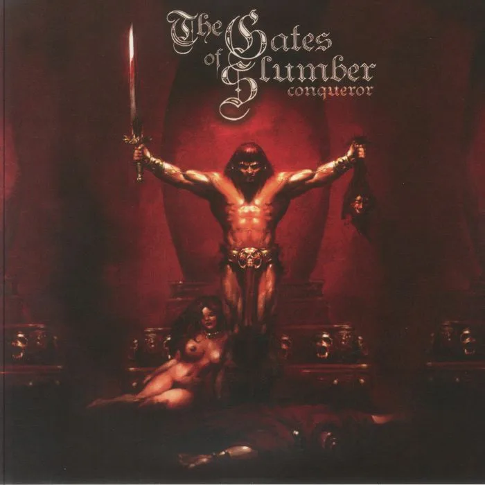 Лицевая сторона обложки — The GATES OF SLUMBER — Conqueror