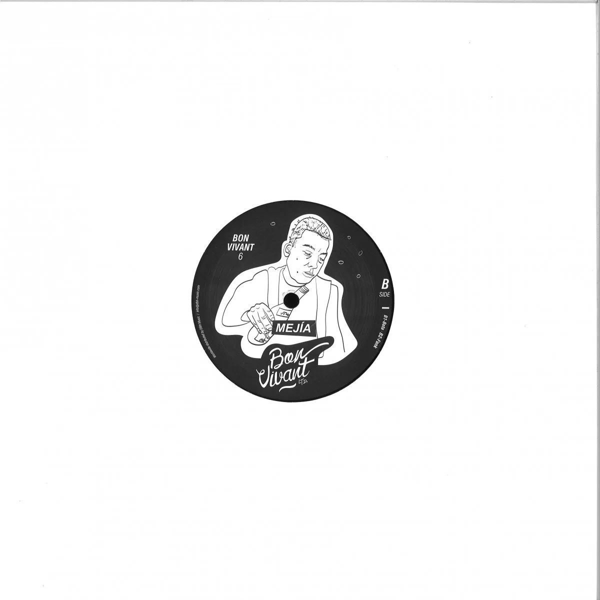 Back cover — Sakro & Miguel Puente, Mejìa — Bon Vivant 6