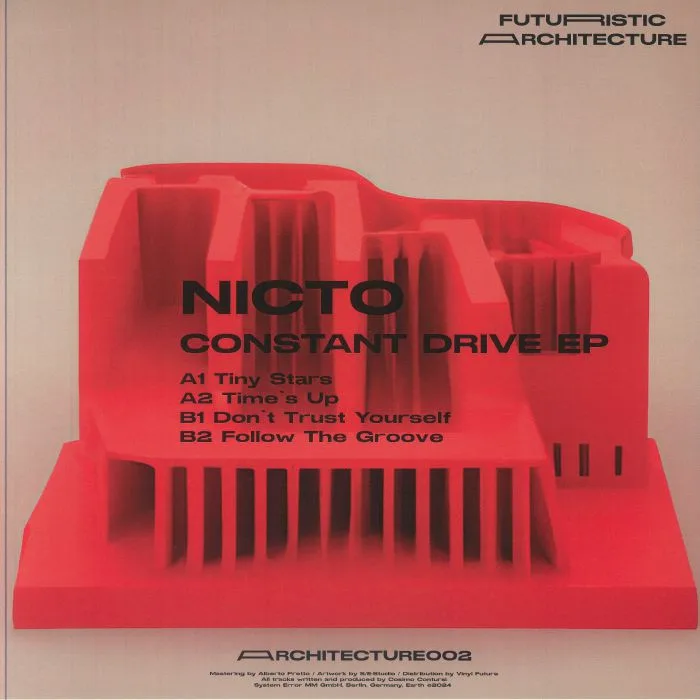 Back cover — NICTO — Constant Drive EP