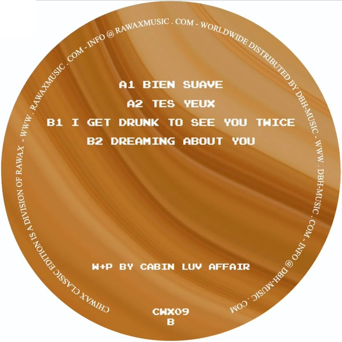 Back cover — Cabin Luv Affair — Bien suave EP