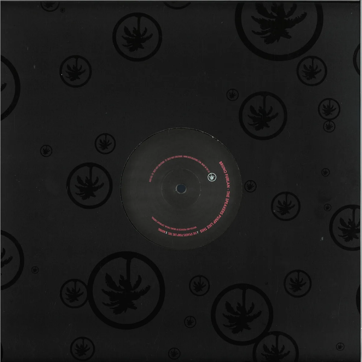 Back cover — Bruno Furlan — The Speakers Pump Like This EP