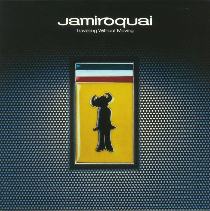 Front cover — JAMIROQUAI — Travelling Without Moving (reissue)