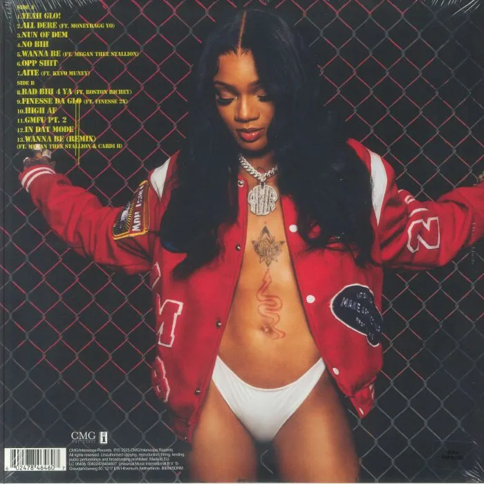 Back cover — GLORILLA — Ehhthang Ehhthang (Record Store Day Black Friday RSD 2025)