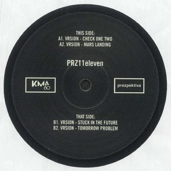 Front cover — VRSION — PRZ 11ELEVEN
