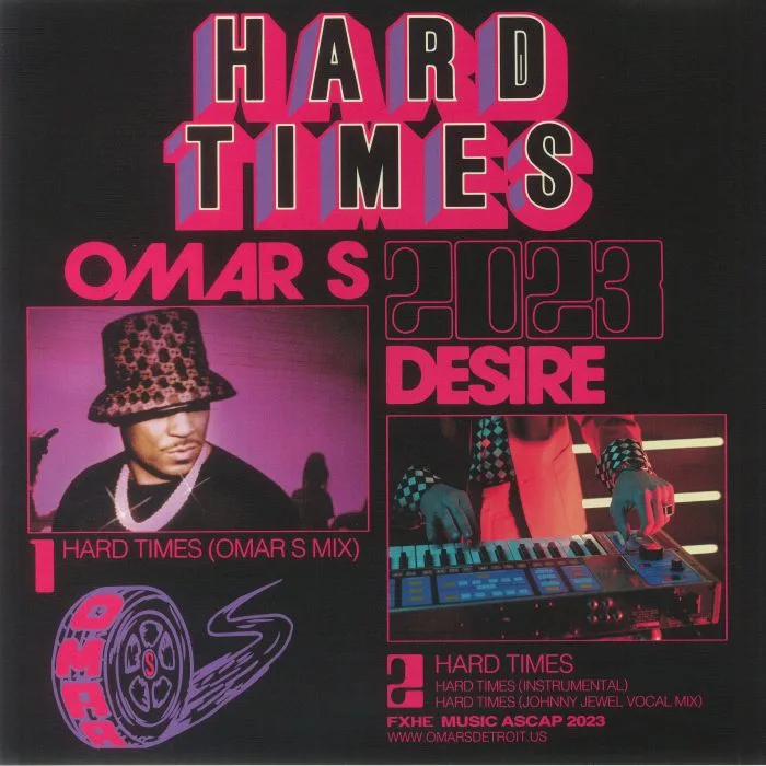 Обратная сторона обложки — OMAR S / DESIRE — Hard Times