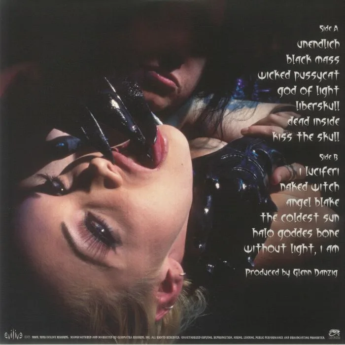 Back cover — DANZIG — 777: I Luciferi