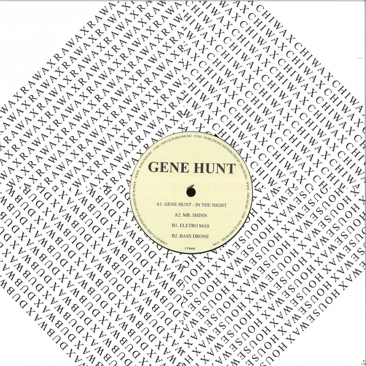 Обратная сторона обложки — Gene Hunt — Volume One