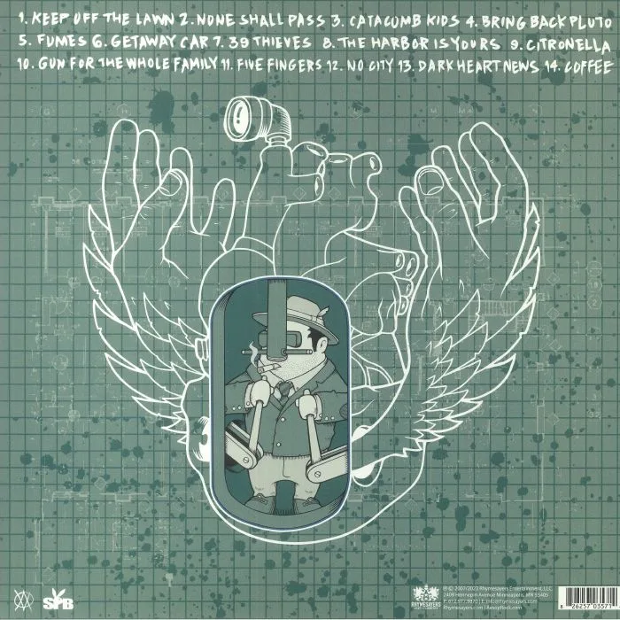 Back cover — AESOP ROCK — None Shall Pass