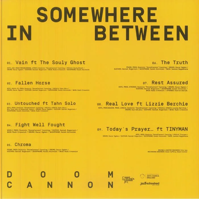 Обратная сторона обложки — DOOMCANNON — Somewhere In Between