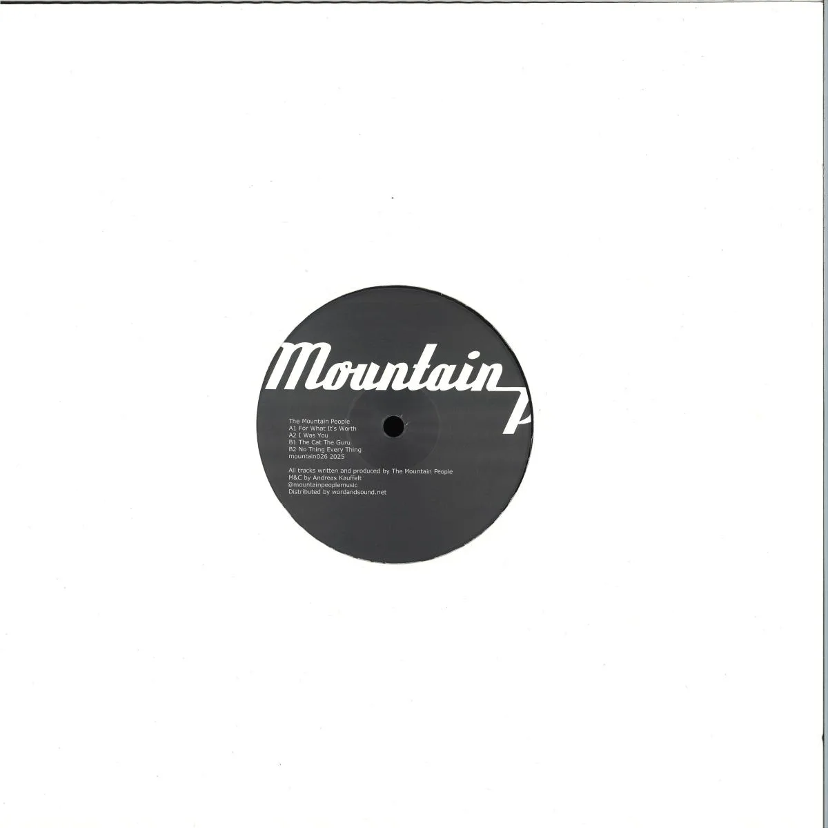 Back cover — The Mountain People — The Cat The Guru