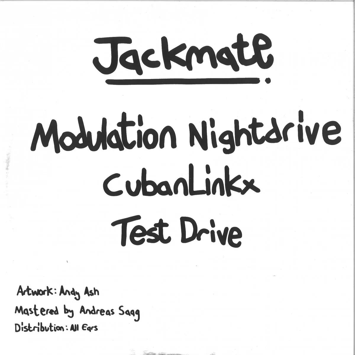 Обратная сторона обложки — Jackmate — MODULATE NIGHTDRIVE