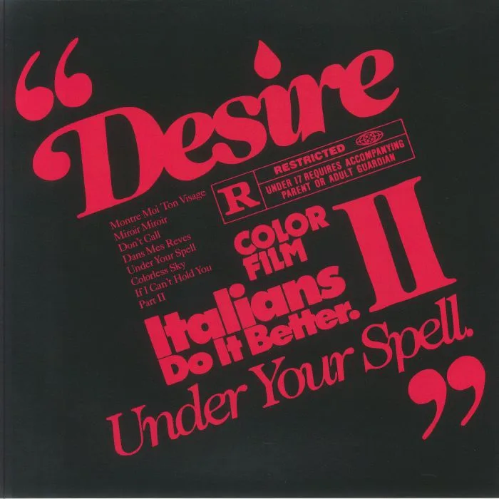 Back cover — DESIRE — II