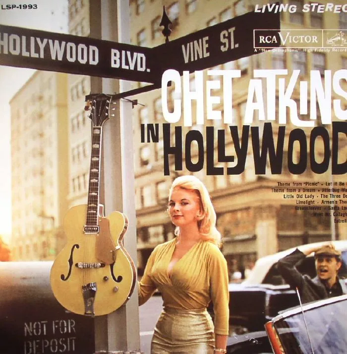 Лицевая сторона обложки — Chet ATKINS — In Hollywood