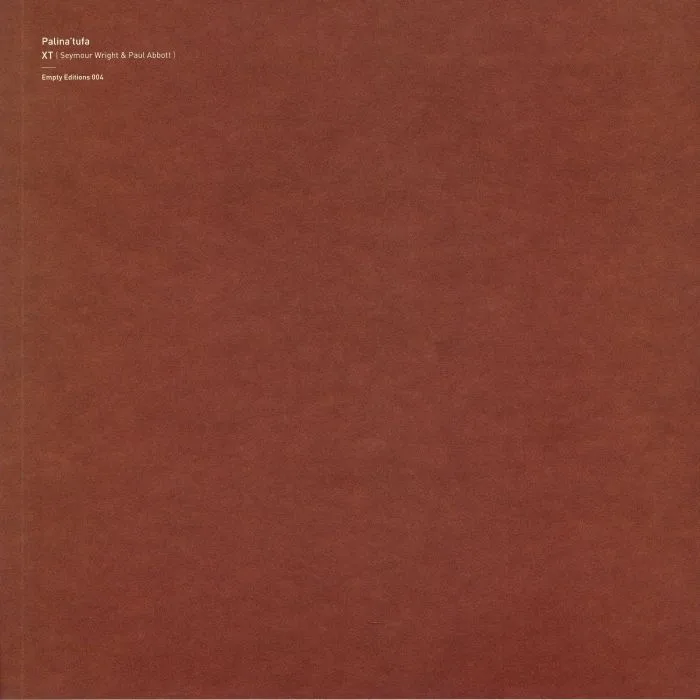 Back cover — XT — Palina'tufa