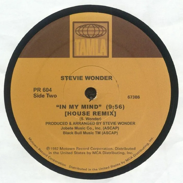 Обратная сторона обложки — Stevie WONDER — If You Really Loved Me (House remix)