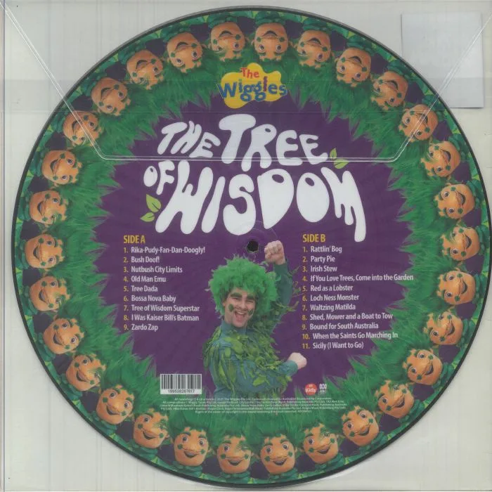 Обратная сторона обложки — The WIGGLES — The Tree Of Wisdom