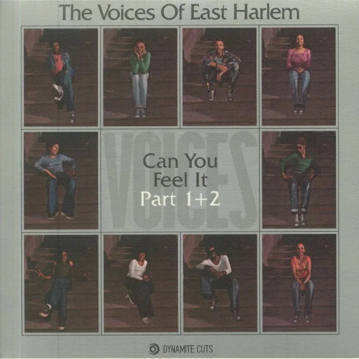 Лицевая сторона обложки — The VOICES OF EAST HARLEM — Can You Feel It Part 1 & 2
