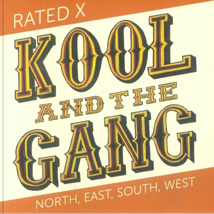 Лицевая сторона обложки — KOOL & THE GANG — Rated X