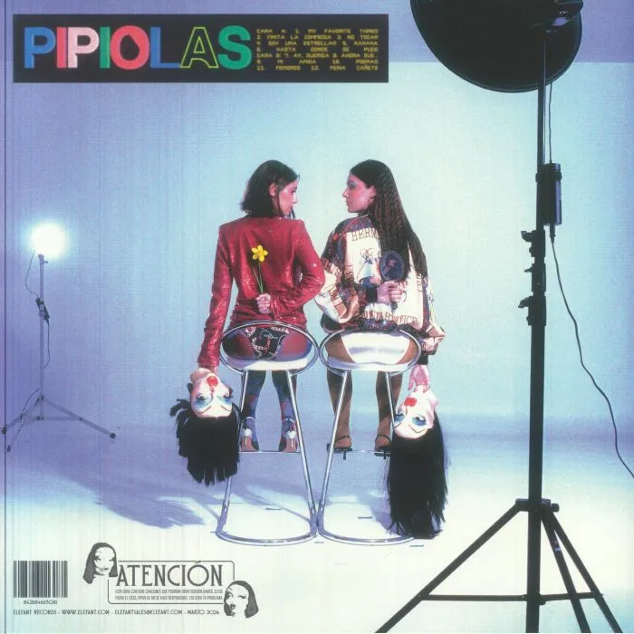 Back cover — PIPIOLAS — Pipiolas