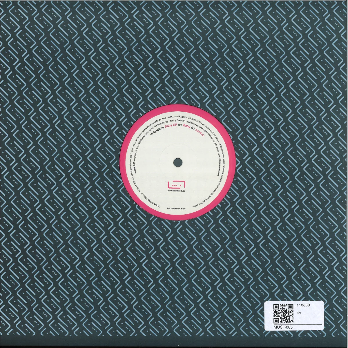 Back cover — Villalobos — Baby EP